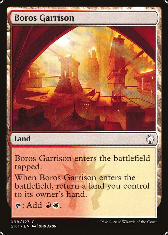 Boros Garrison [Guilds of Ravnica Guild Kit] | Pegasus Games WI