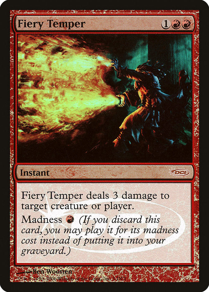 Fiery Temper [Gateway 2006] | Pegasus Games WI