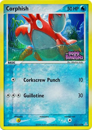 Corphish (62/110) (Stamped) [EX: Holon Phantoms] | Pegasus Games WI