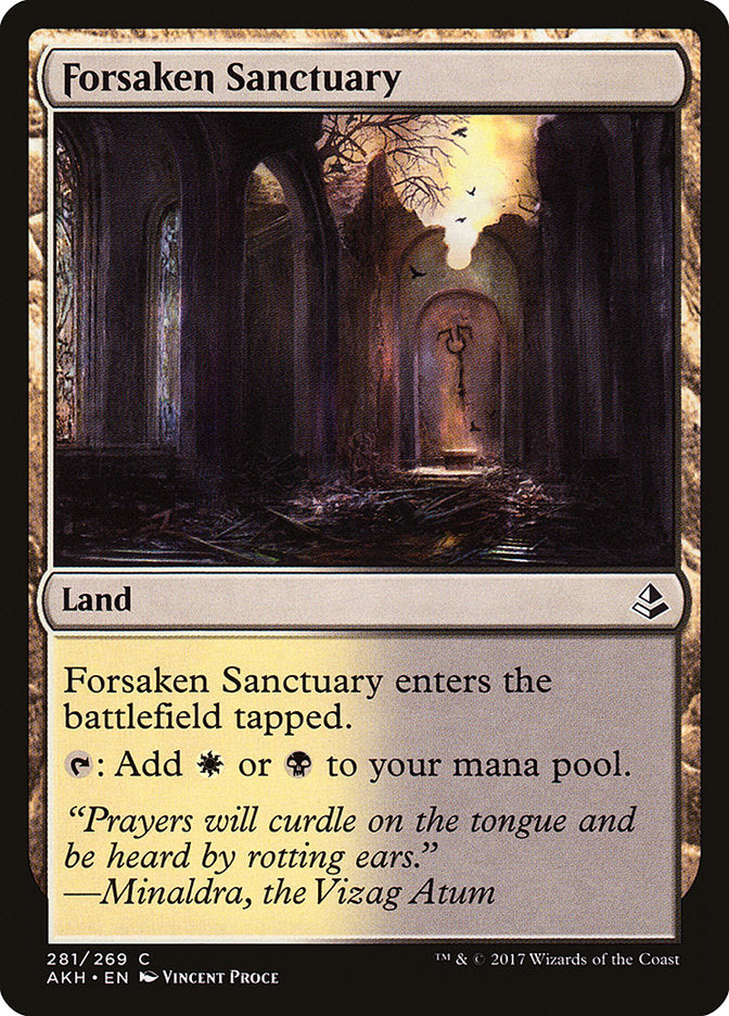 Forsaken Sanctuary [Amonkhet] | Pegasus Games WI