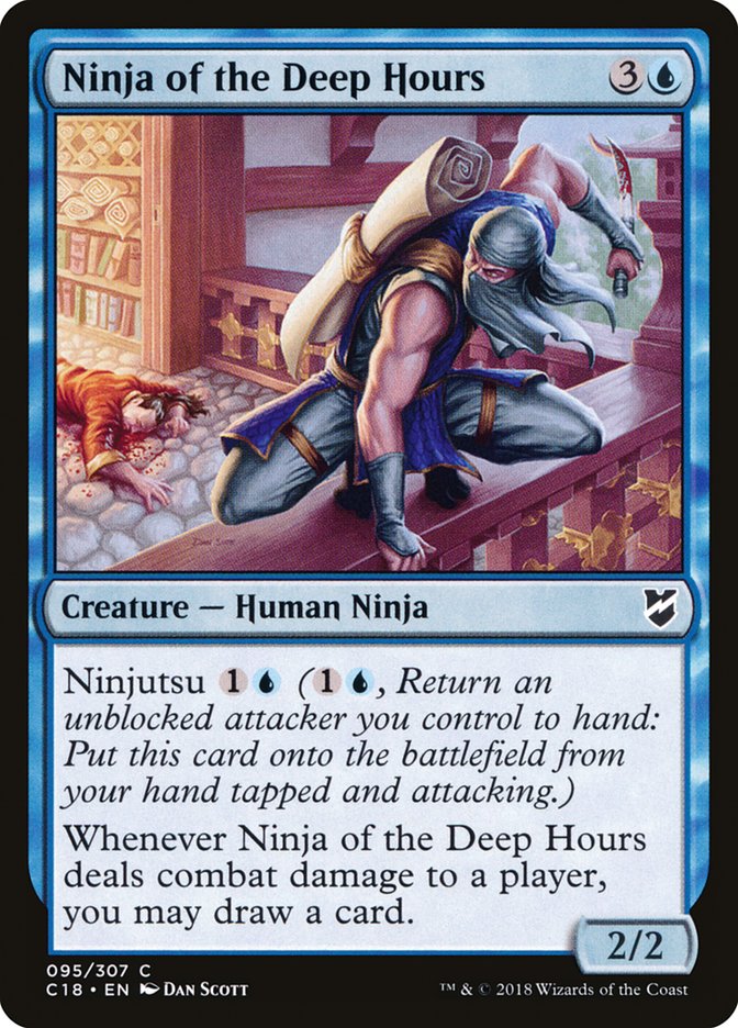 Ninja of the Deep Hours [Commander 2018] | Pegasus Games WI