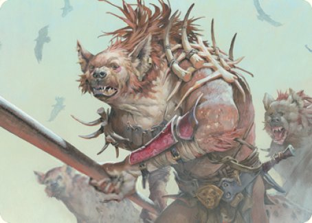 Gnoll Art Card [Dungeons & Dragons: Adventures in the Forgotten Realms Art Series] | Pegasus Games WI