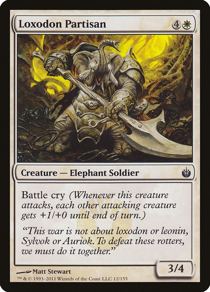 Loxodon Partisan [Mirrodin Besieged] | Pegasus Games WI