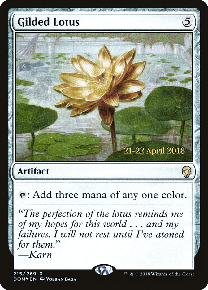 Gilded Lotus [Dominaria Prerelease Promos] | Pegasus Games WI