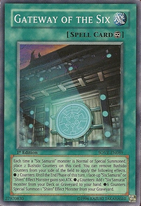 Gateway of the Six [SOVR-EN089] Super Rare | Pegasus Games WI
