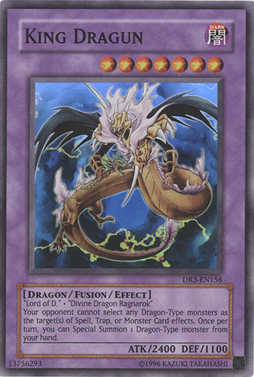 King Dragun [DR3-EN156] Super Rare | Pegasus Games WI