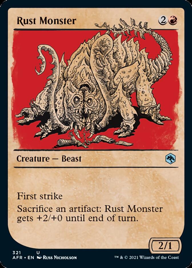 Rust Monster (Showcase) [Dungeons & Dragons: Adventures in the Forgotten Realms] | Pegasus Games WI