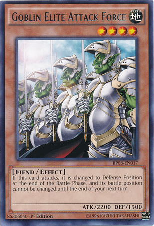 Goblin Elite Attack Force [BP03-EN017] Rare | Pegasus Games WI