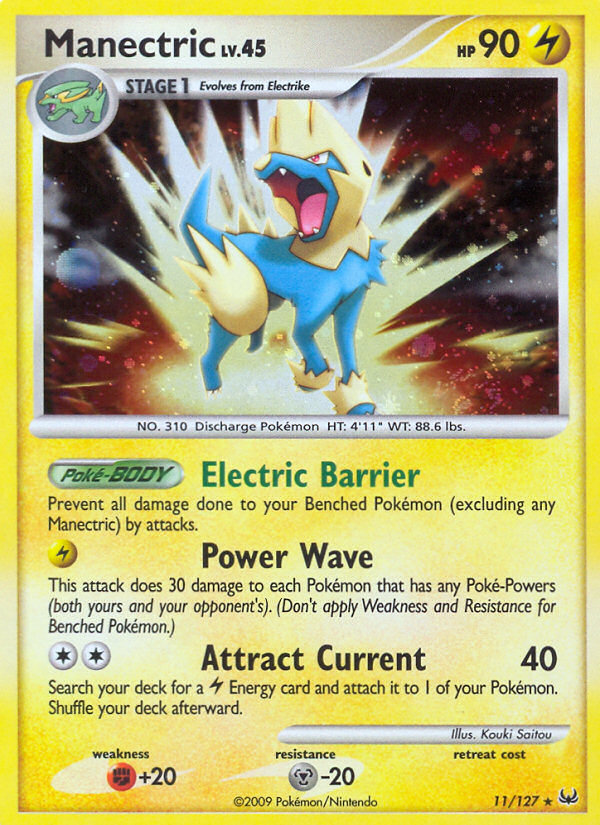 Manectric (11/127) [Platinum: Base Set] | Pegasus Games WI