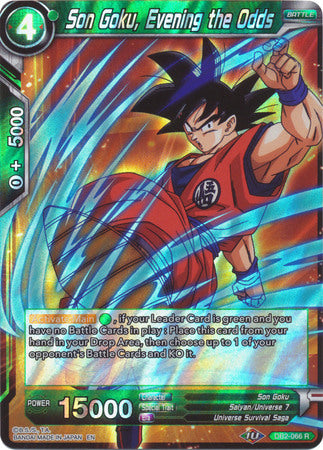 Son Goku, Evening the Odds [DB2-066] | Pegasus Games WI