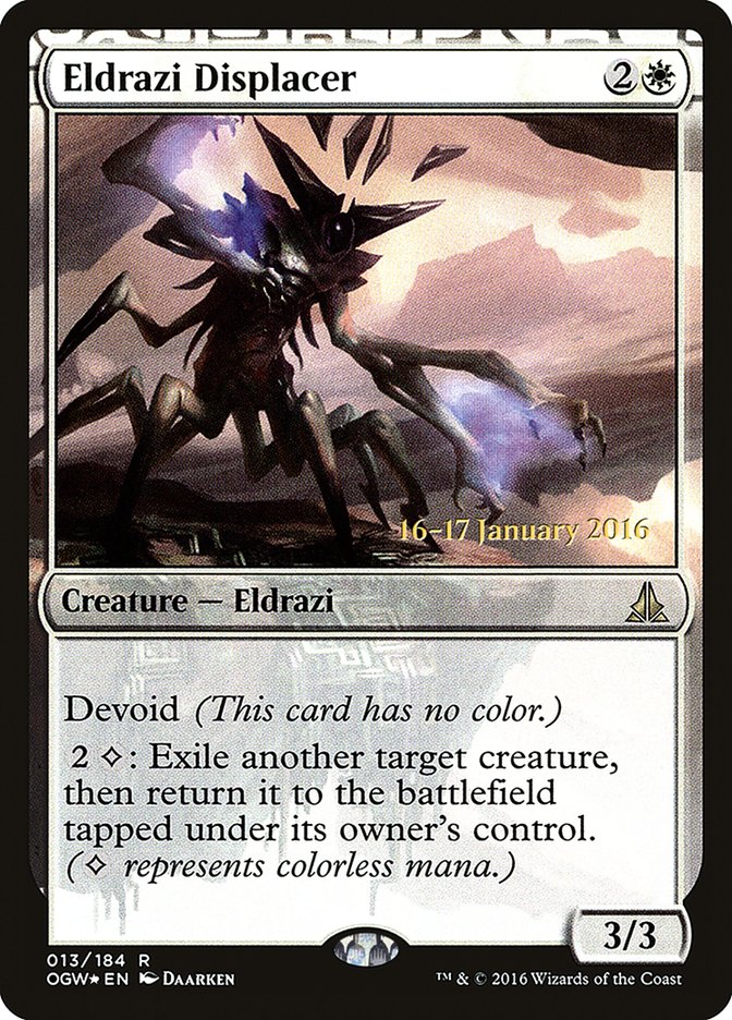 Eldrazi Displacer [Oath of the Gatewatch Prerelease Promos] | Pegasus Games WI