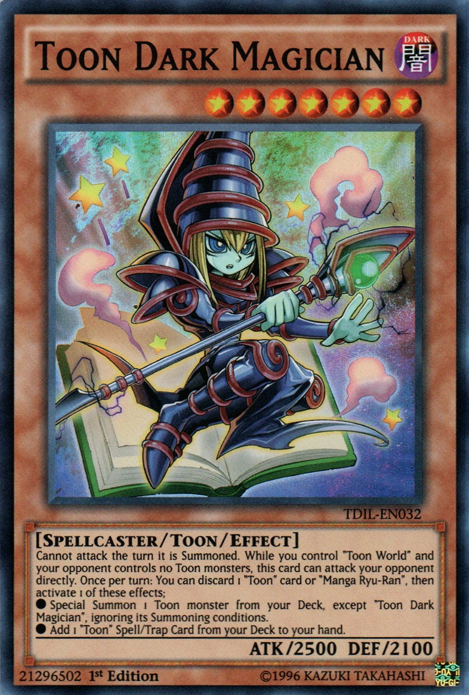 Toon Dark Magician [TDIL-EN032] Super Rare | Pegasus Games WI