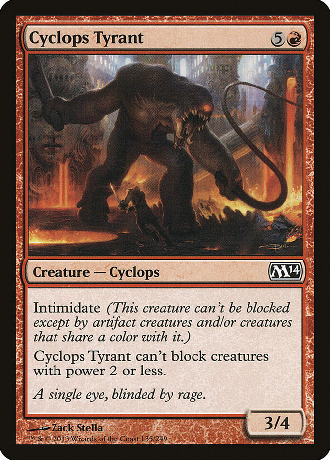 Cyclops Tyrant [Magic 2014] | Pegasus Games WI