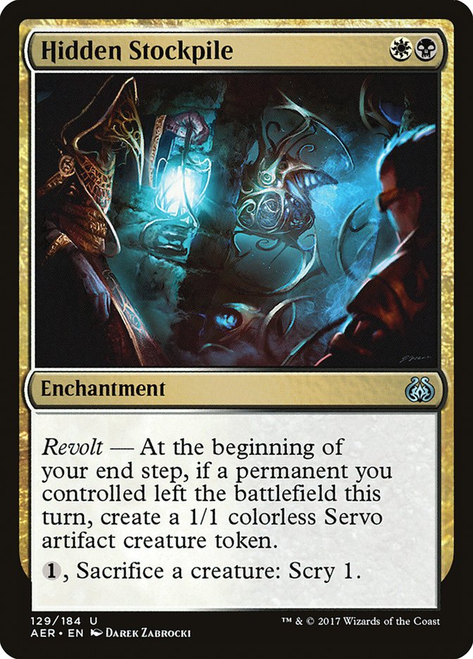 Hidden Stockpile [Aether Revolt] | Pegasus Games WI