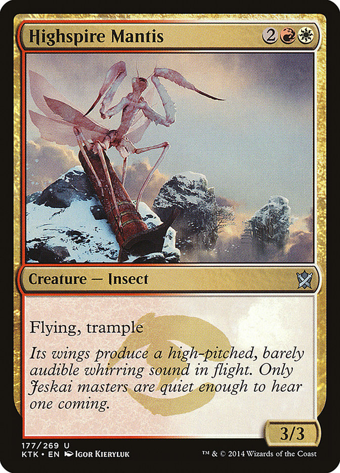 Highspire Mantis [Khans of Tarkir] | Pegasus Games WI