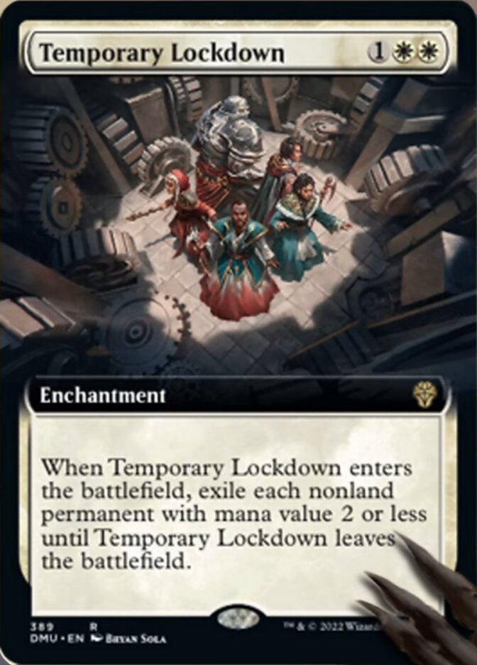 Temporary Lockdown (Extended Art) [Dominaria United] | Pegasus Games WI