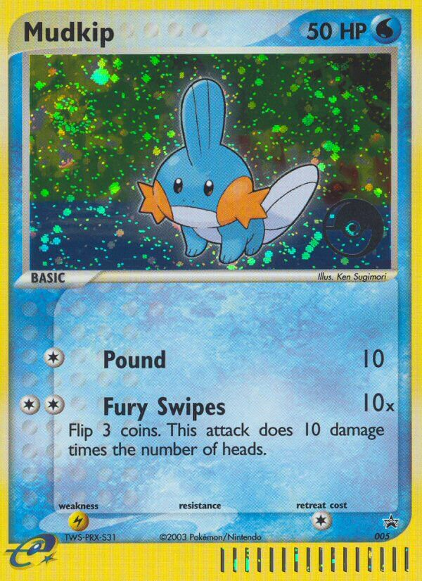 Mudkip (005) [Nintendo: Black Star Promos] | Pegasus Games WI