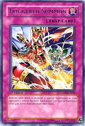 Triggered Summon [FOTB-EN046] Rare | Pegasus Games WI