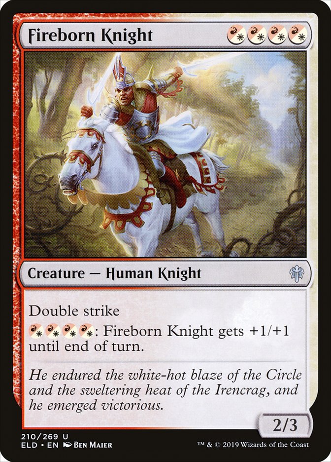 Fireborn Knight [Throne of Eldraine] | Pegasus Games WI