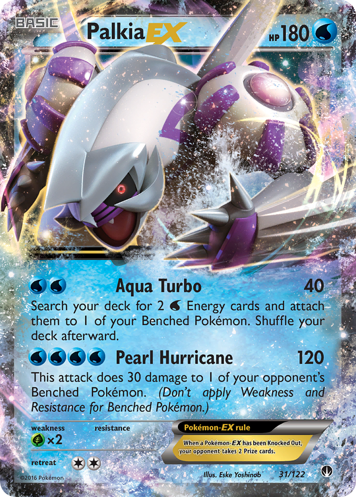 Palkia EX (31/122) [XY: BREAKpoint] | Pegasus Games WI