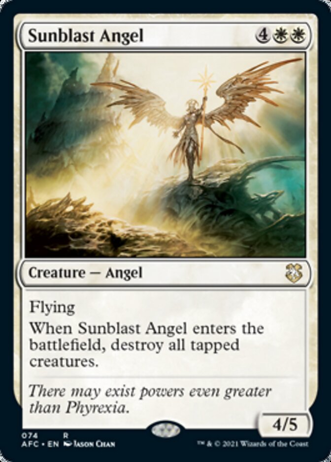 Sunblast Angel [Dungeons & Dragons: Adventures in the Forgotten Realms Commander] | Pegasus Games WI