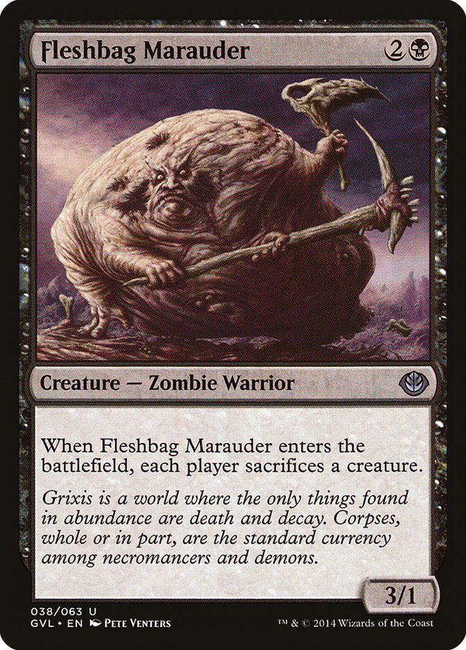 Fleshbag Marauder (Garruk vs. Liliana) [Duel Decks Anthology] | Pegasus Games WI