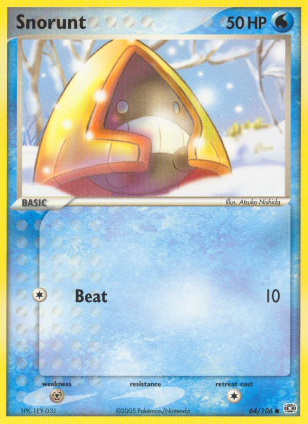 Snorunt (64/106) [EX: Emerald] | Pegasus Games WI