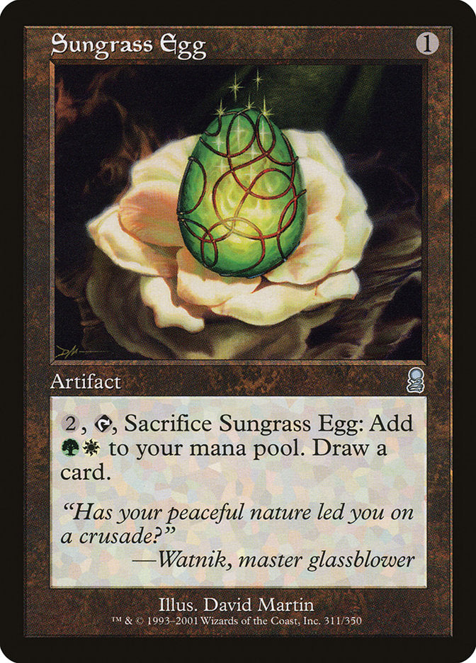 Sungrass Egg [Odyssey] | Pegasus Games WI