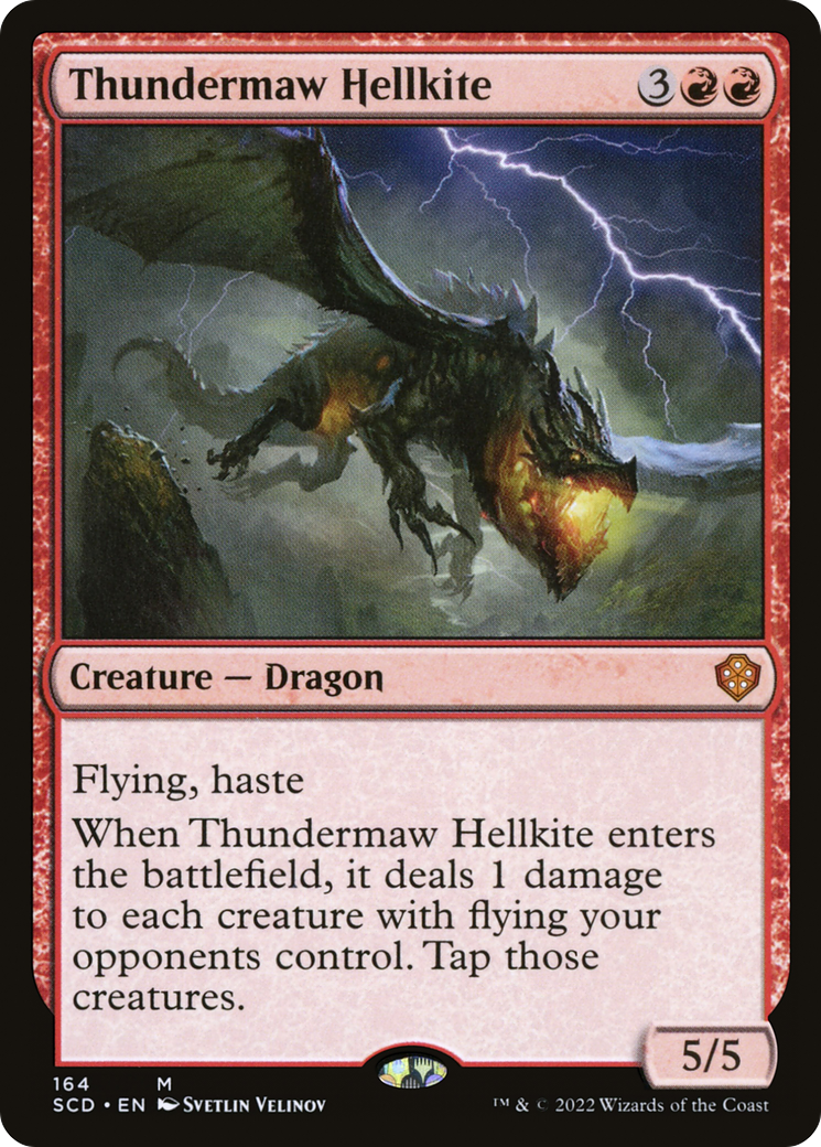 Thundermaw Hellkite [Starter Commander Decks] | Pegasus Games WI