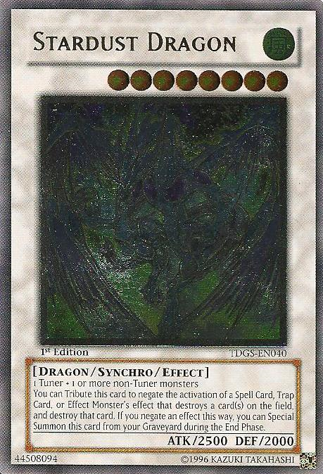 Stardust Dragon (UTR) [TDGS-EN040] Ultimate Rare | Pegasus Games WI