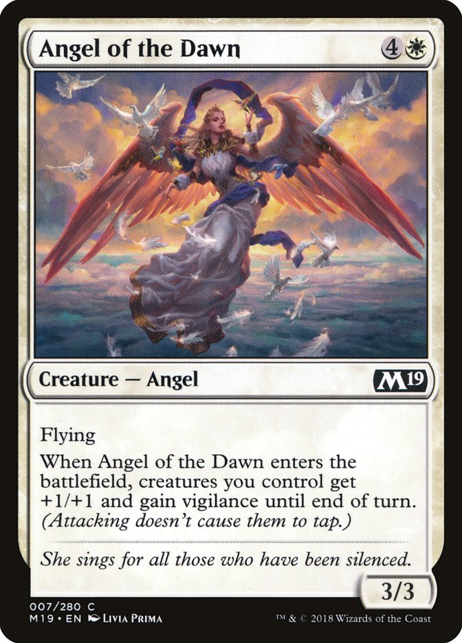 Angel of the Dawn [Core Set 2019] | Pegasus Games WI