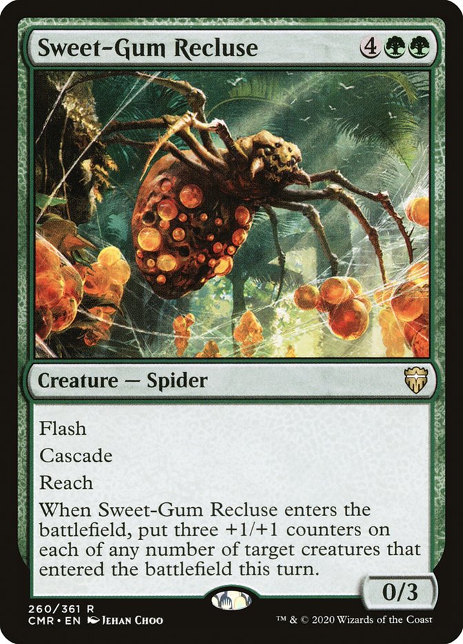 Sweet-Gum Recluse [Commander Legends] | Pegasus Games WI