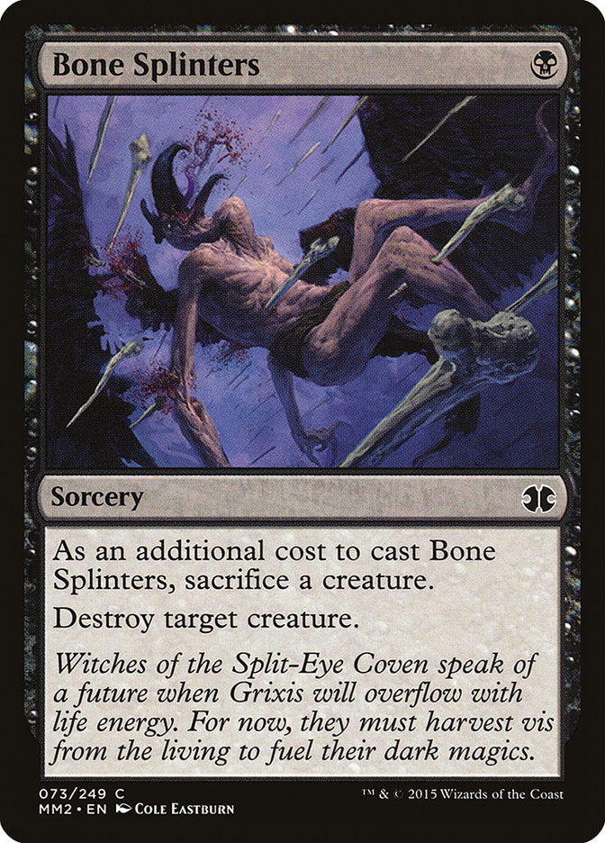 Bone Splinters [Modern Masters 2015] | Pegasus Games WI