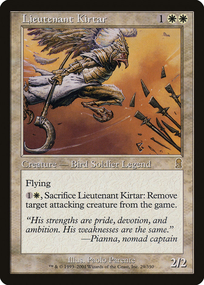 Lieutenant Kirtar [Odyssey] | Pegasus Games WI