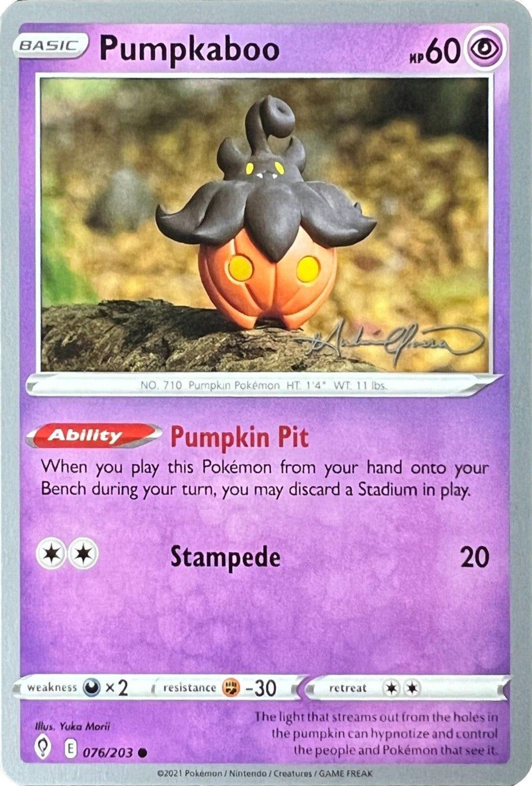 Pumpkaboo (076/203) (The Shape of Mew - Andre Chiasson) [World Championships 2022] | Pegasus Games WI