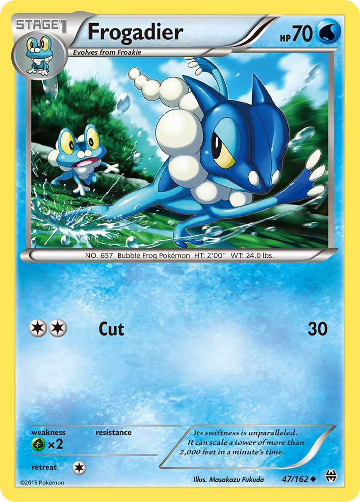 Frogadier (47/162) [XY: BREAKthrough] | Pegasus Games WI