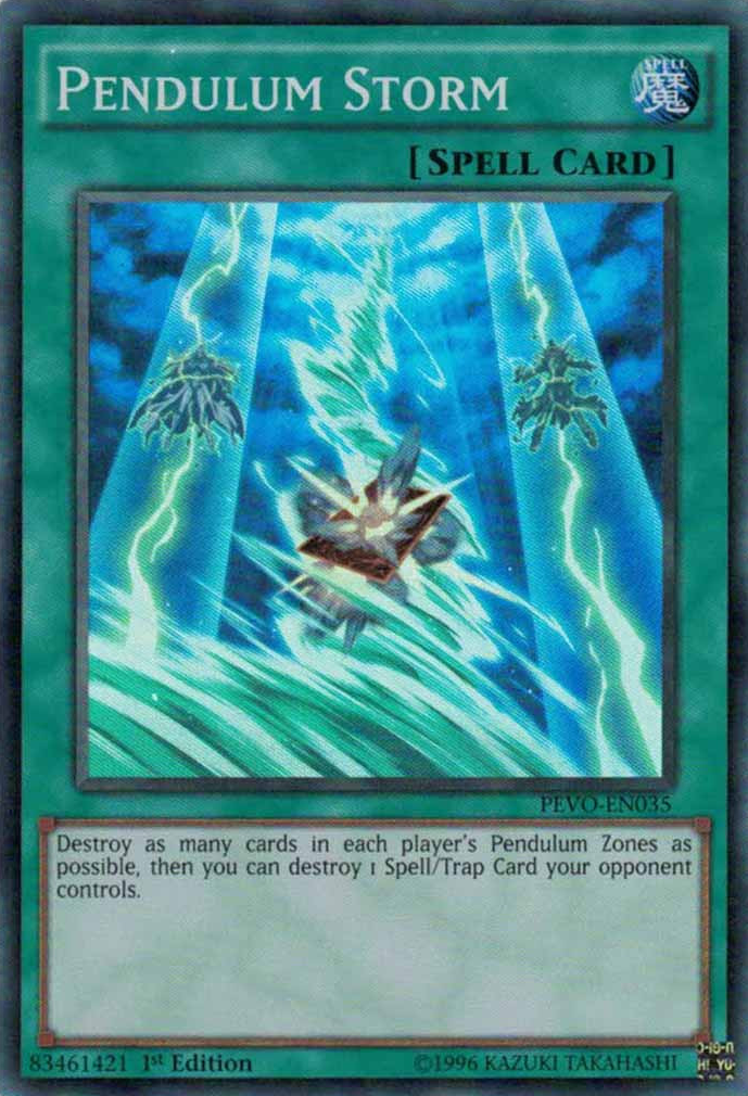 Pendulum Storm [PEVO-EN035] Super Rare | Pegasus Games WI