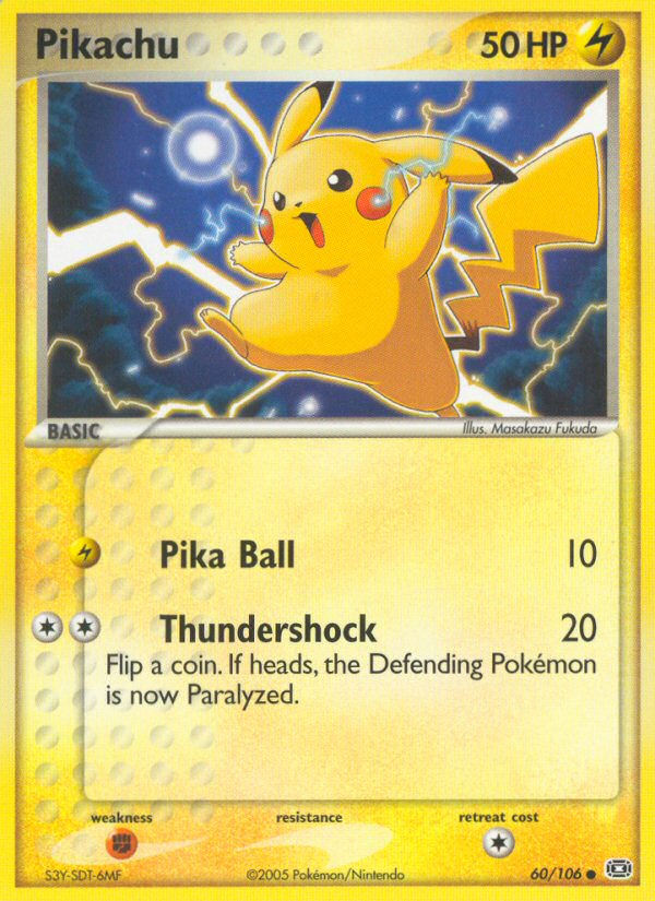 Pikachu (60/106) [EX: Emerald] | Pegasus Games WI