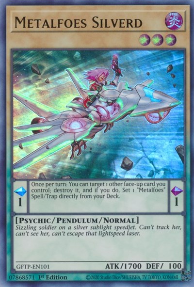 Metalfoes Silverd [GFTP-EN101] Ultra rare | Pegasus Games WI