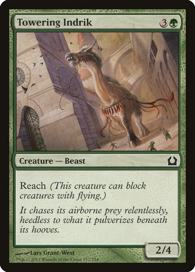 Towering Indrik [Return to Ravnica] | Pegasus Games WI