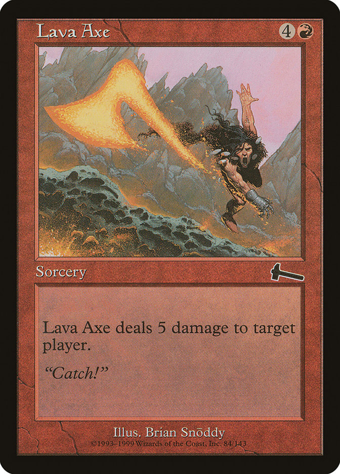 Lava Axe [Urza's Legacy] | Pegasus Games WI