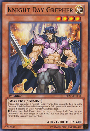 Knight Day Grepher [SHSP-EN038] Common | Pegasus Games WI