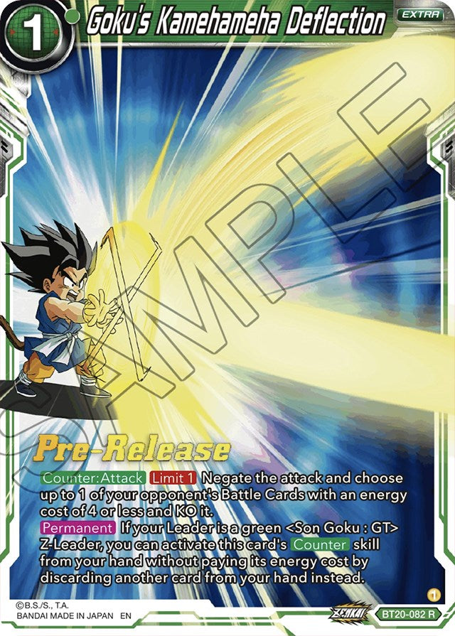 Goku's Kamehameha Deflection (BT20-082) [Power Absorbed Prerelease Promos] | Pegasus Games WI