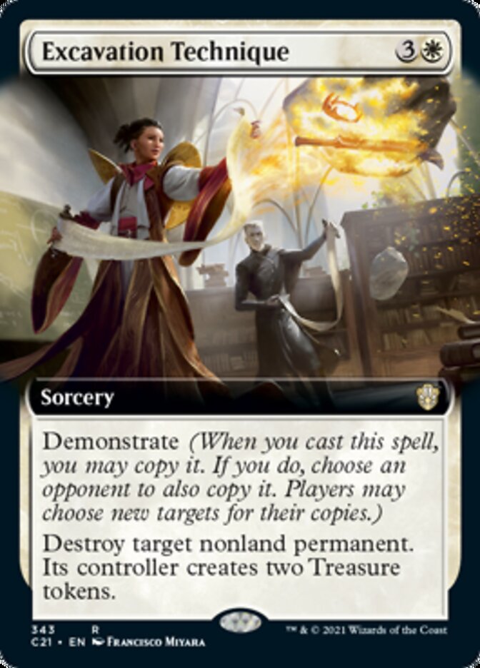 Excavation Technique (Extended Art) [Commander 2021] | Pegasus Games WI
