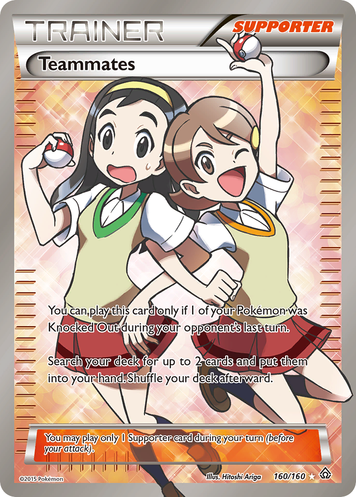 Teammates (160/160) [XY: Primal Clash] | Pegasus Games WI