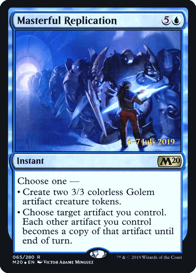 Masterful Replication [Core Set 2020 Prerelease Promos] | Pegasus Games WI