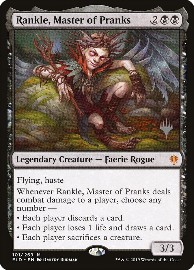 Rankle, Master of Pranks (Promo Pack) [Throne of Eldraine Promos] | Pegasus Games WI