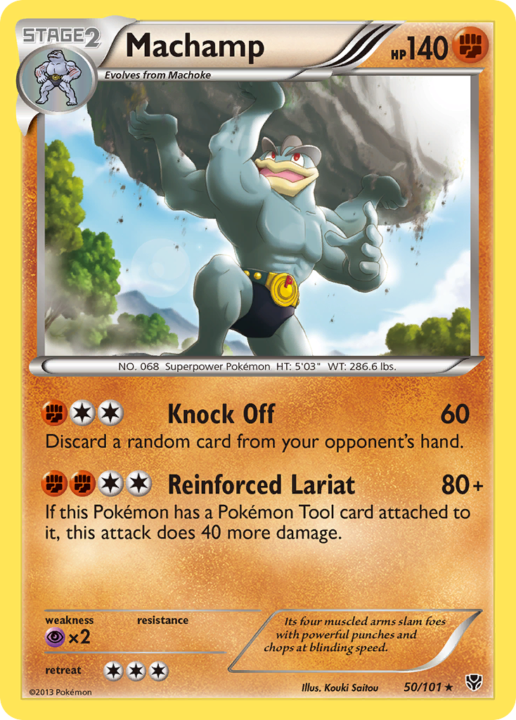 Machamp (50/101) [Black & White: Plasma Blast] | Pegasus Games WI