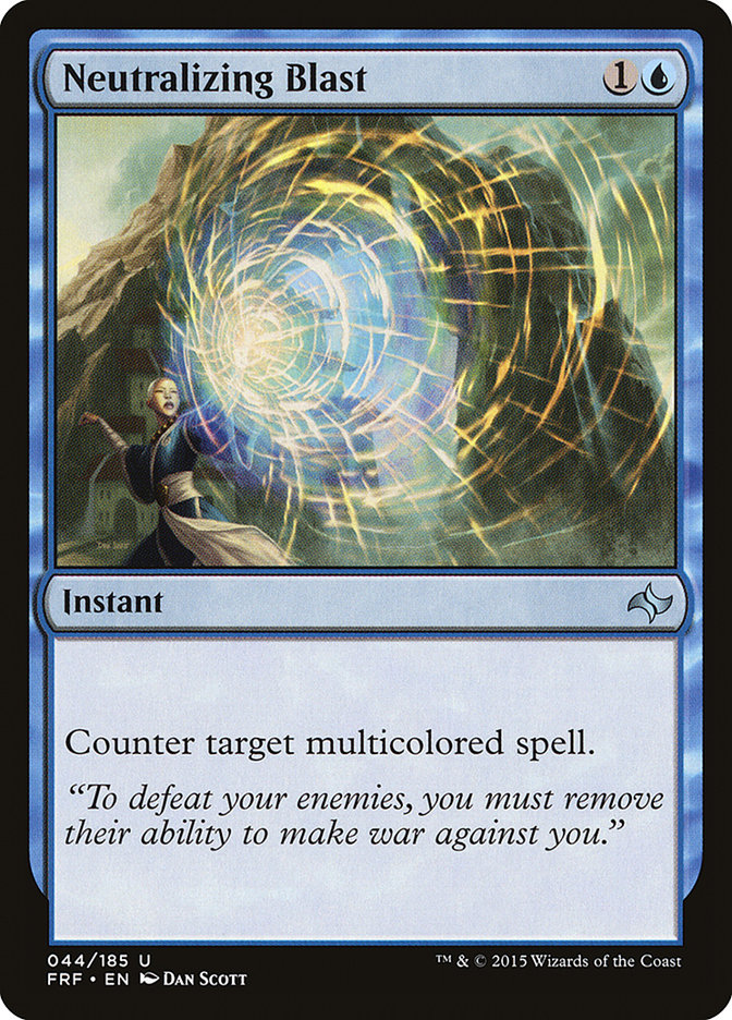 Neutralizing Blast [Fate Reforged] | Pegasus Games WI