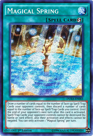 Magical Spring [DUEA-EN065] Secret Rare | Pegasus Games WI